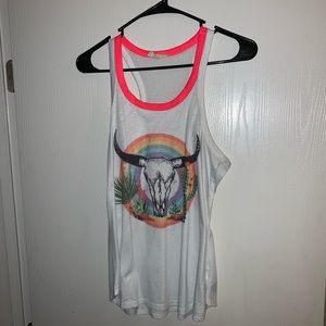 Western racerback tank